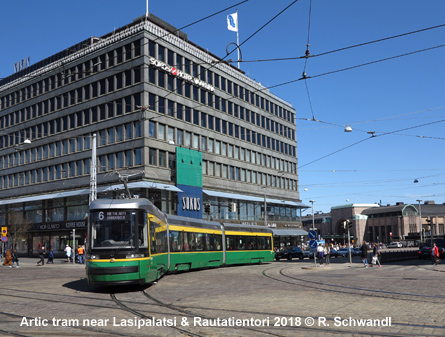 Helsinki tram straßenbahn