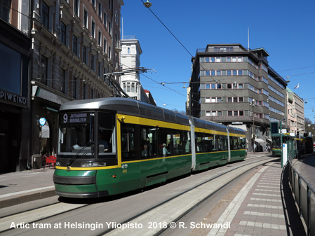 Helsinki tram straßenbahn