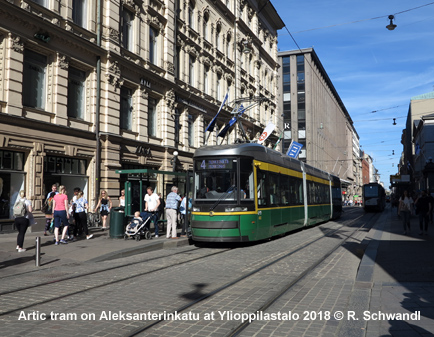 Helsinki tram straßenbahn