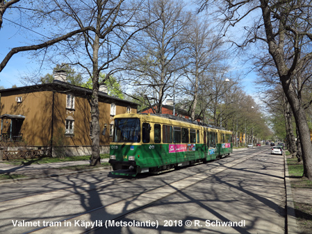 Helsinki tram straßenbahn