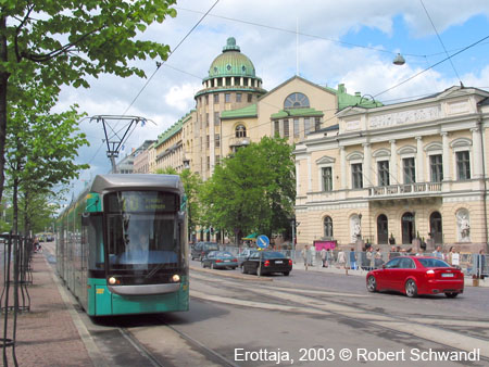 Helsinki tram straßenbahn