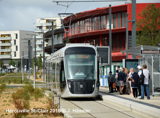 Caen tram