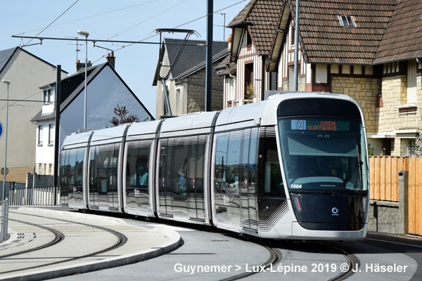 Caen tram