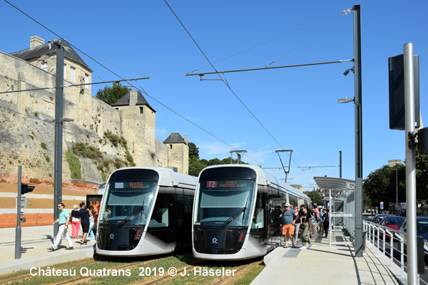 Caen tram