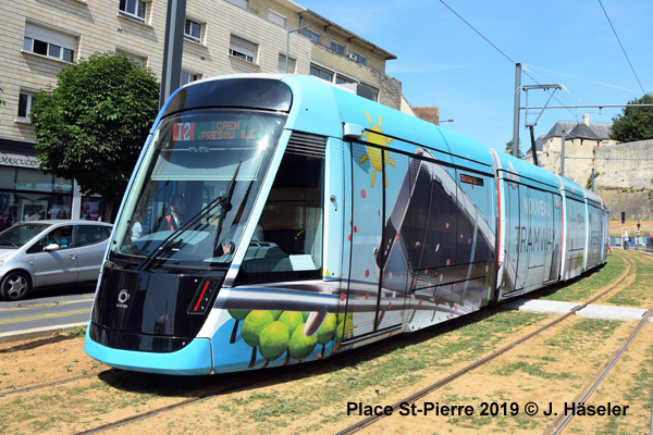 Caen tram