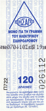 Athens Metro Ticket