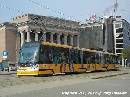 Riga Skoda tram