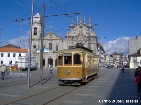 Porto tram eléctrico