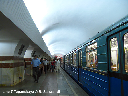 Moscow Metro Line 7 Tagansko-Krasnopresnenskaya