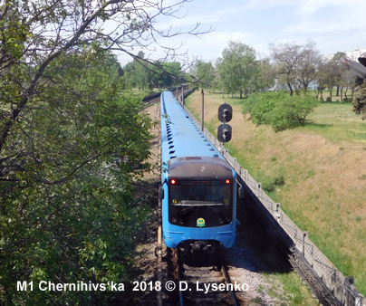 Metro Kyiv M1