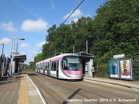 Birmingham CAF tram