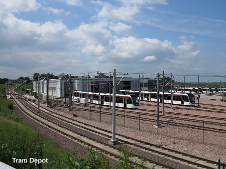 Edinburgh Tram depot