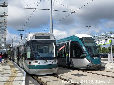 Nottingham tram